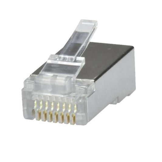 RJ45 Connector UTP Cat 6 IRON 100 Mbps - 100pcs