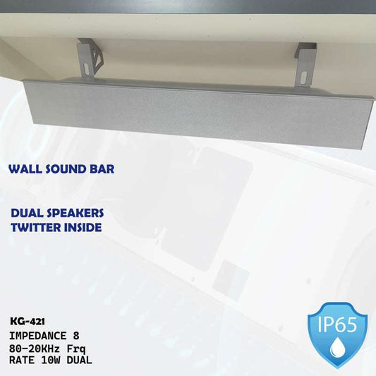 Power Full Indoor-Outdoor Speaker Soundbar 65