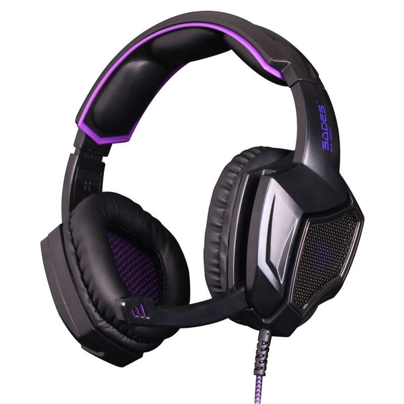 SADES SA-920 Gaming headset Purple