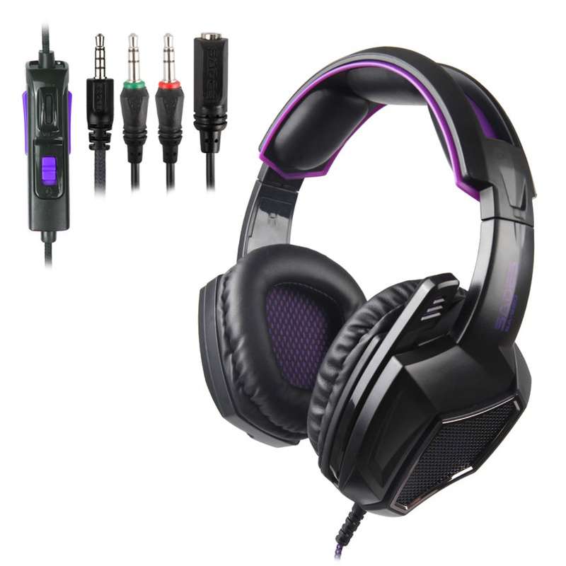 SADES SA-920 Gaming headset Purple