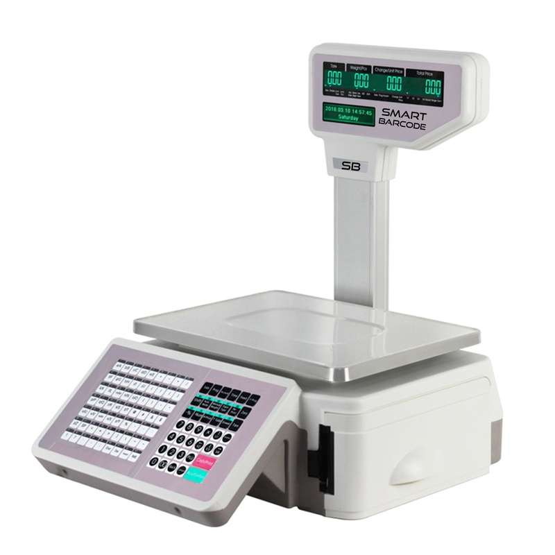 SAMART Barcode Label Printing Scales PLUS Receipt Printer