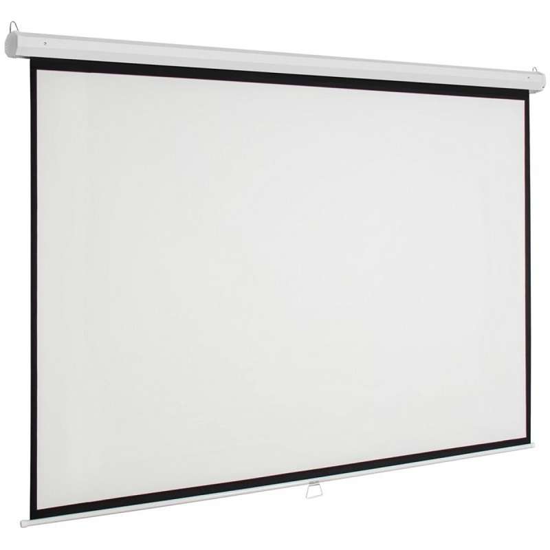 Manual Projector Screen Wall Mount 2mx2m