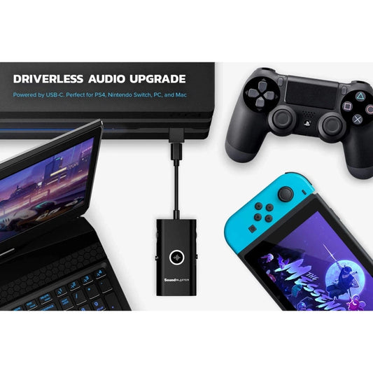 Creative Sound Blaster G3 USB-C External Gaming USB DAC & AMP