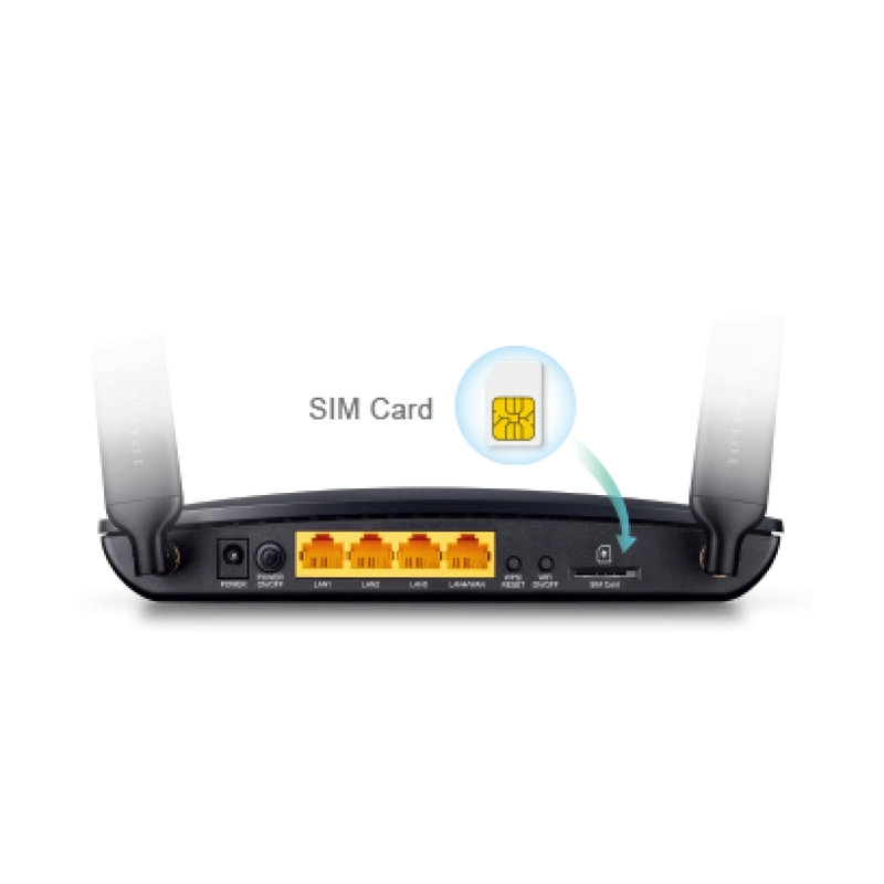 TP-LINK 300Mbps 4G LTE WiFi Router MR6400 SIM