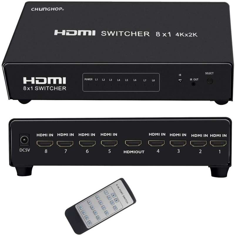 HD 4kx2k Splitter 1x8