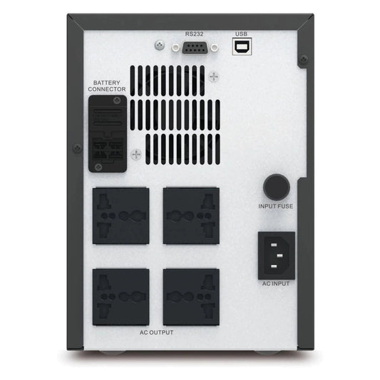APC Easy UPS SMV 1000VA , 700W Universal Outlet- Black