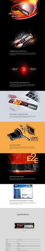 Silicon Power UD80 500GB M.2 NVME Hard Disk