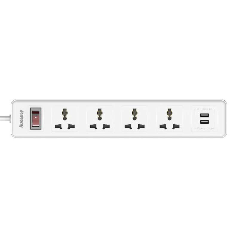 Huntkey SSZ507 4Port + 2USB Port Power Strip