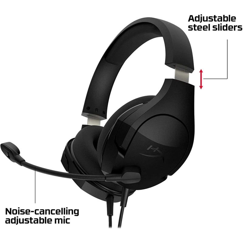 HP HyperX Cloud Stinger Gaming Headset Multi-Device Compatibility Noise-Cancelling Mic - Back
