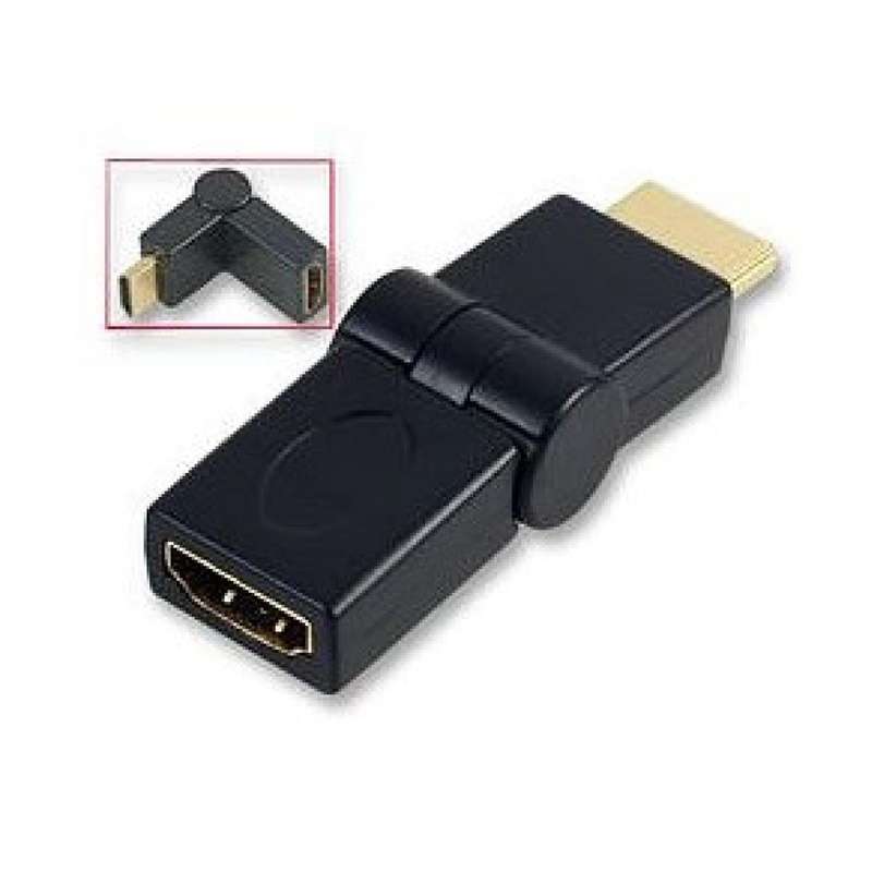 Adjustable HDMI Male to Female Connector