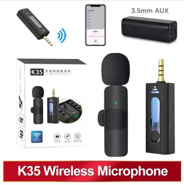 K35 Wireless MicroPhone 3.5MM Jack