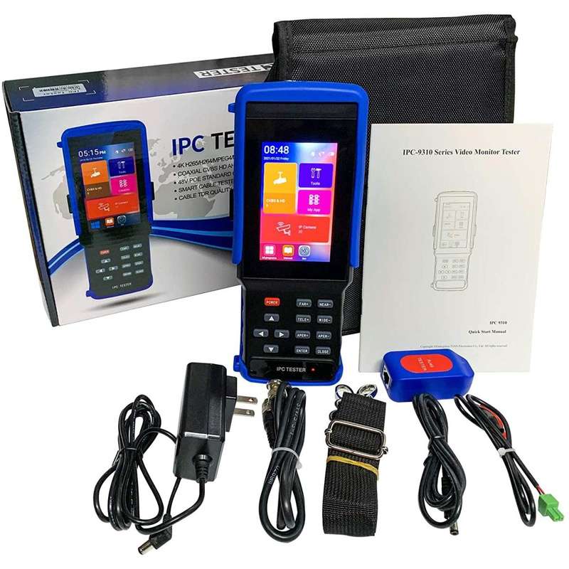 IPC9310S Plus 8MP AHD CVI TVI CVB IP Camera Test