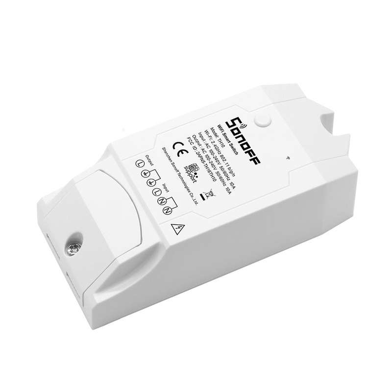 SONOFF TH10 10A Smart WiFi Switch Monitoring Temperature Humidity