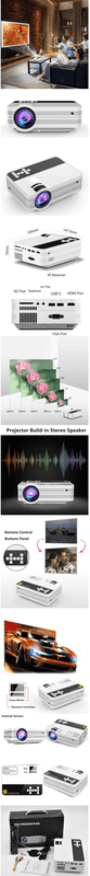 UB-10 Mini LED Projector Home Theater