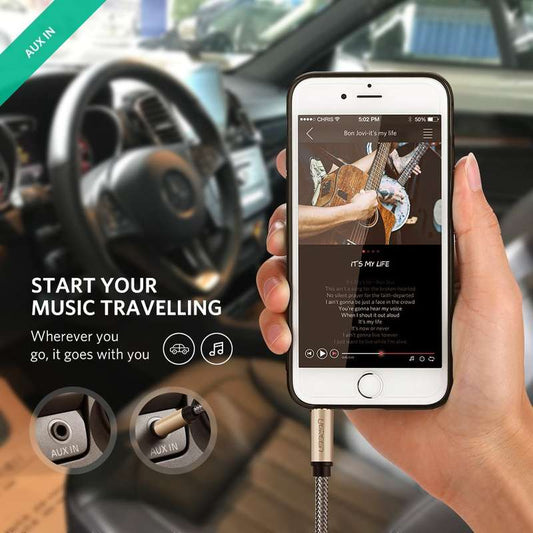 UGREEN AV125 3.5mm Audio Cable Male to Male Aux Cord -5M