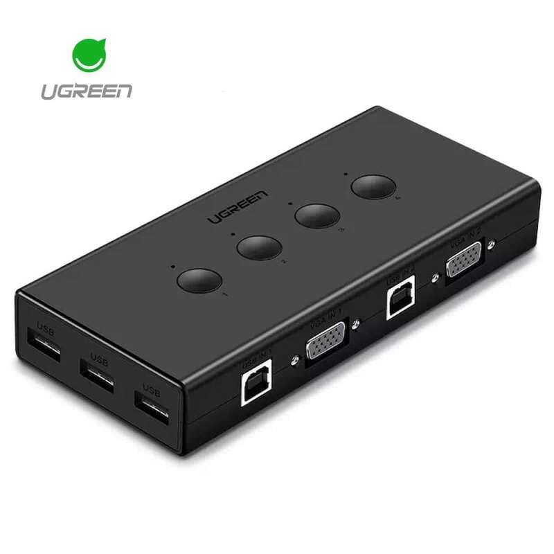 UGREEN CM154 4 Port USB KVM Switch Box