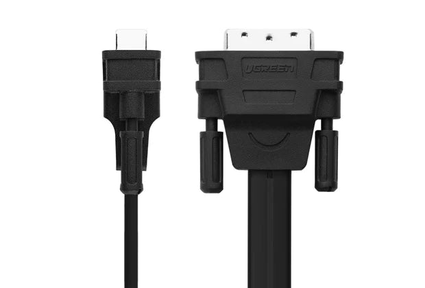 UGREEN DVI-D (24+1) Male to VGA Female Converter - 40259