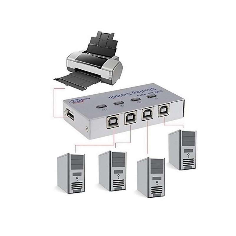 USB Sharing Switch 4 port