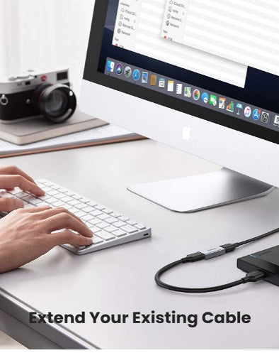 UGREEN 20119 USB 3.0 A/F TO A/F ALUMINUM CASE ADAPTER - 20119