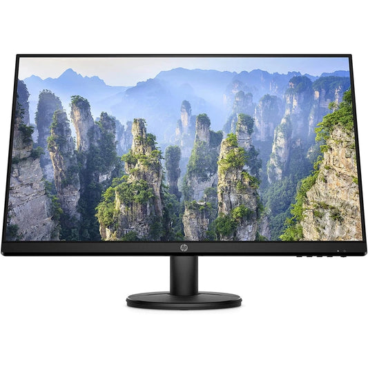 HP V27i 27" Full HD IPS Micro-Edge Design Low Blue Light HDMI & VGA - Black