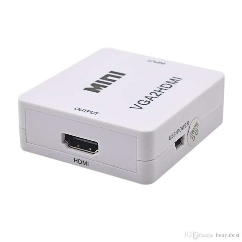 Mini Size 1080p VGAHDMI2 VGA to HDMI Converter