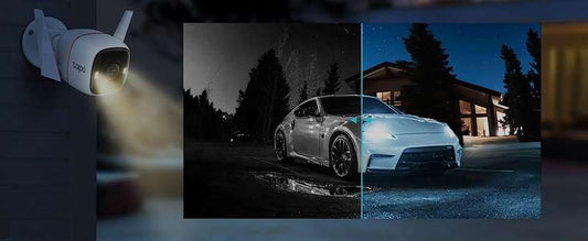 TP-Link Tapo C320 2K QHD Outdoor Security Camera Weatherproof Built-in Siren w/ Night Vision 2-way Audio SD Storage
