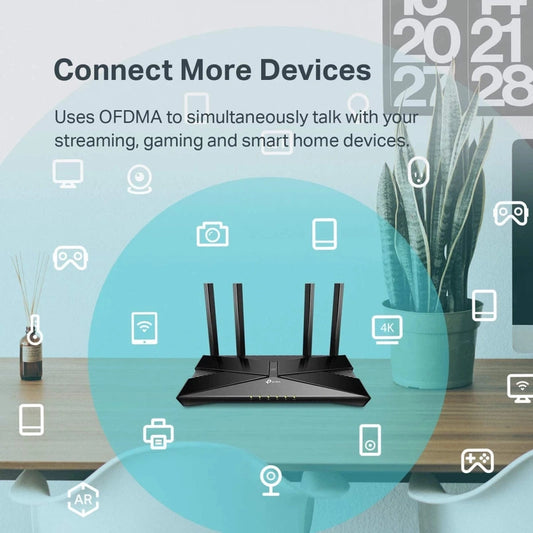 TP-Link Archer AX10 WiFi 6 AX1500 Smart WiFi Router Dual Band