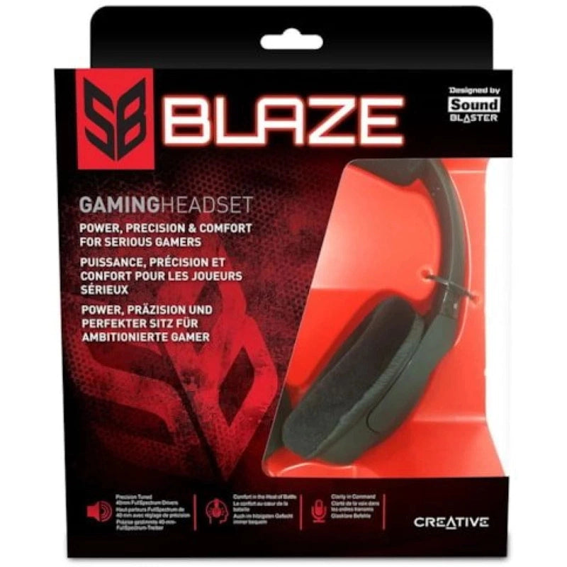 Creative GH0320 Blaze w/ Detachable Noise Canceling Mic & Inline Remote