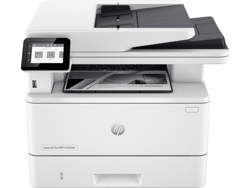 HP LaserJet Pro MFP 4103fdn Printer 2Z628A