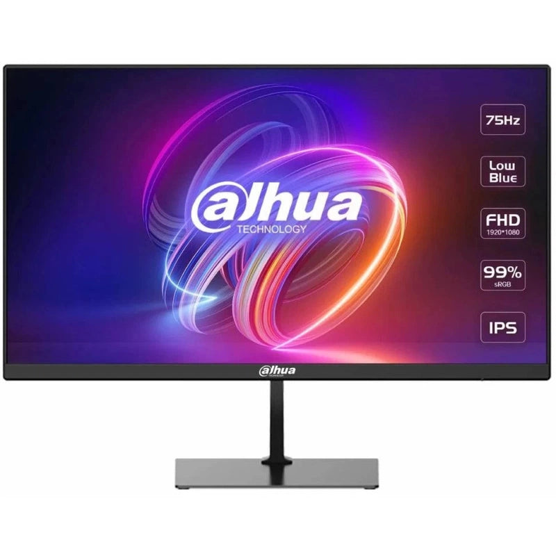 Dahua LM22-C201 22” IPS Full HD 75Hz Anti-blue Light Design 99% sRGB HDMI & VGA Interface - Black