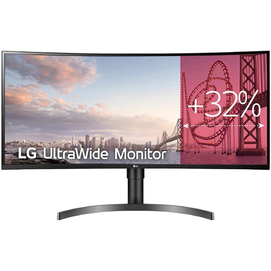 LG 35WN75C-B 35" Ultra Wide 4K HDR10 USB C 100Hz FreeSync