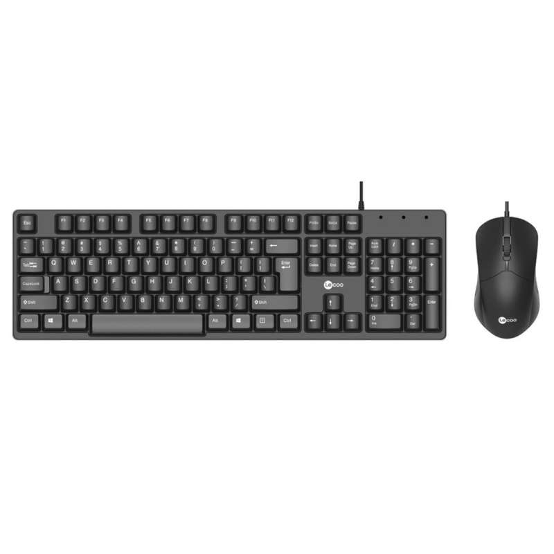 Lenovo Lecoo CM101 Wired Home Office Keyboard and Mouse Combo