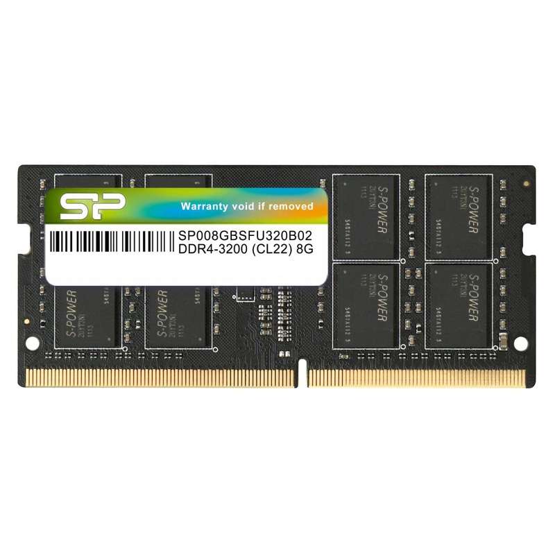 Silicon Power 8GB DDR4 SODIMM-3200 MHz For Laptop