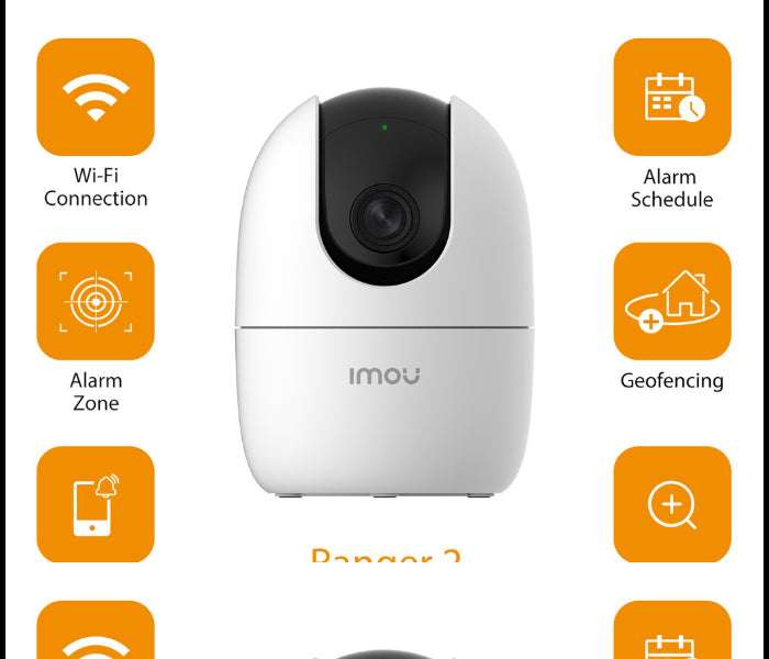 IMOU Ranger 2 - 2MP Pan & Tilt for 360°