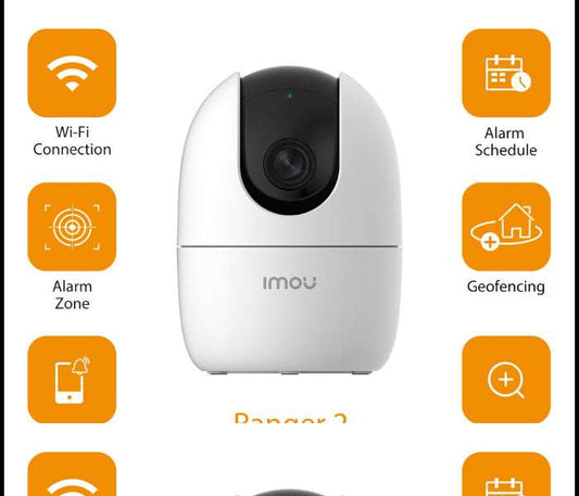 IMOU Ranger 2 - 2MP Pan & Tilt for 360°