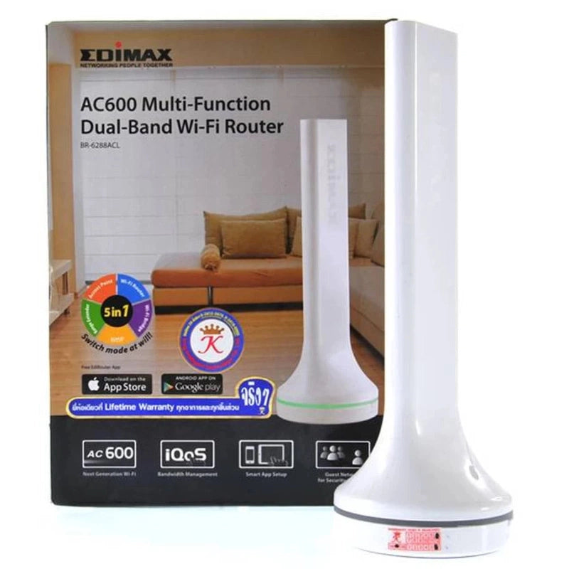 Edimax BR-6288ACL N600 5-in-1 Extender, Router, Access Point, Bridge