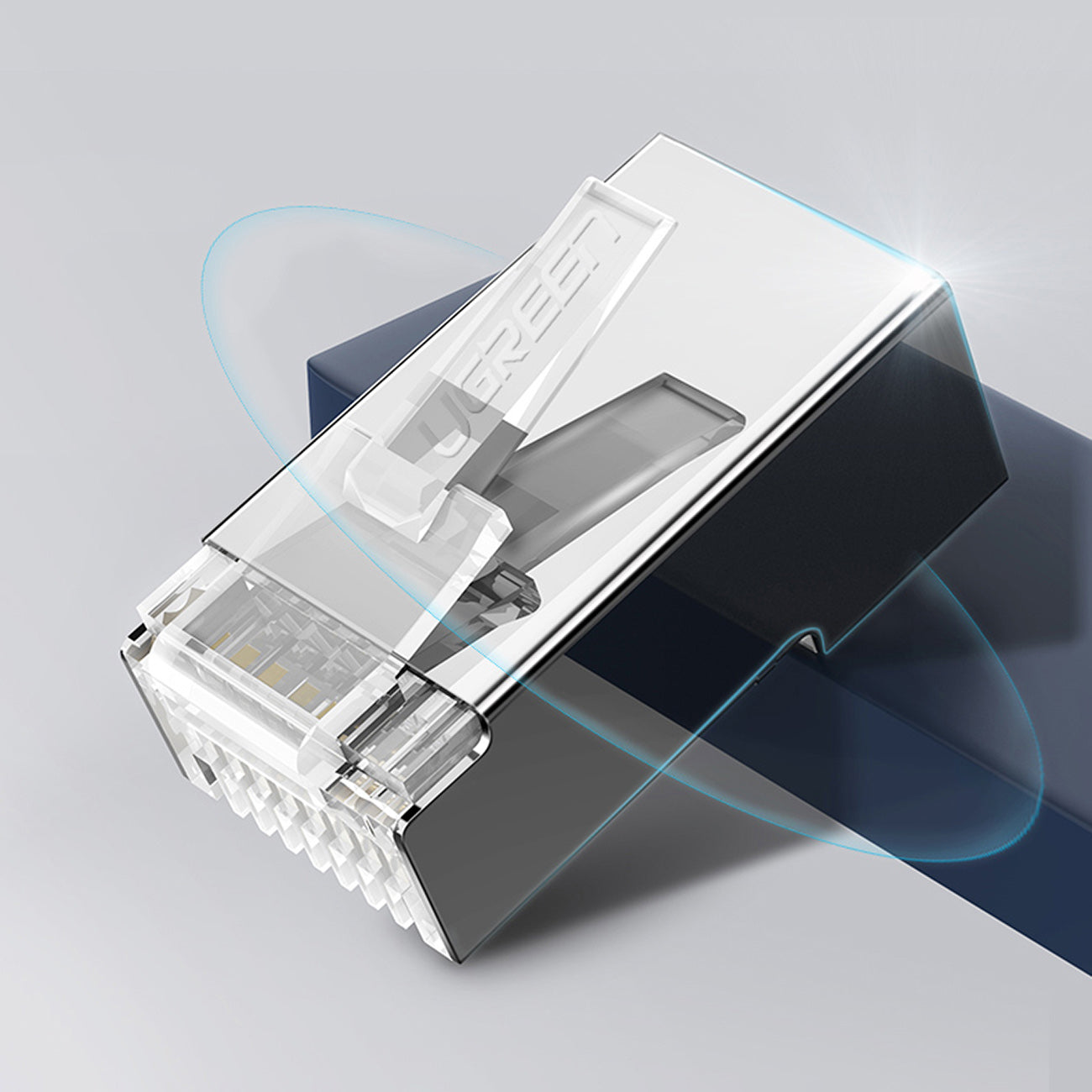 UGreen CAT6 Shielded Crystal Head 10 Pack - 20333