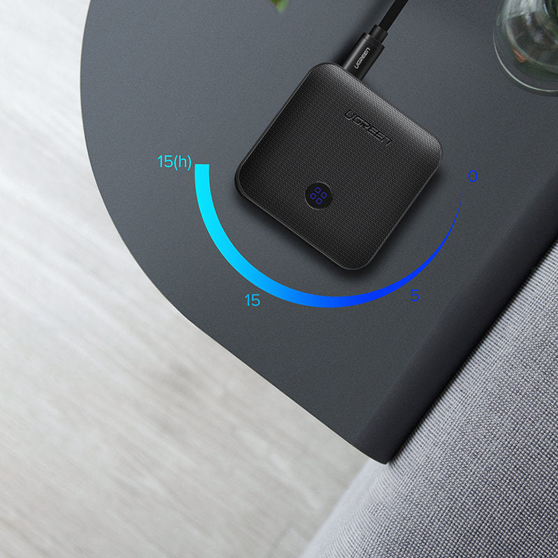 UGREEN Bluetooth aptX Transmitter Receiver, Optical & 3.5mm Aux Bluetooth 5.0 Transmitter Receiver - 70158