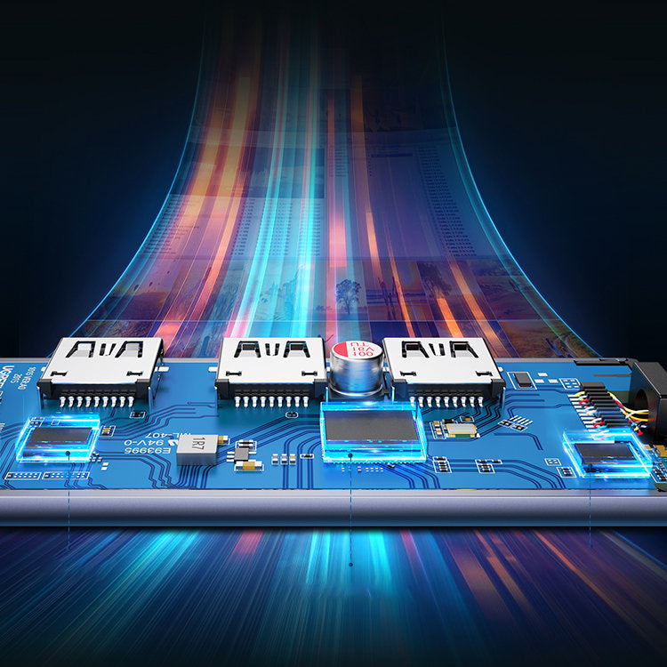 UGREEN 50629 USB-C 8K 4-IN-1 3XUSB 3.0, HDMI ADAPTER