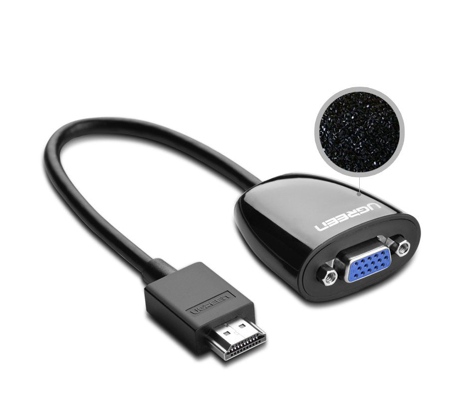 UGREEN HDMI Male to VGA Female Cable Converter without  Audio | 40253