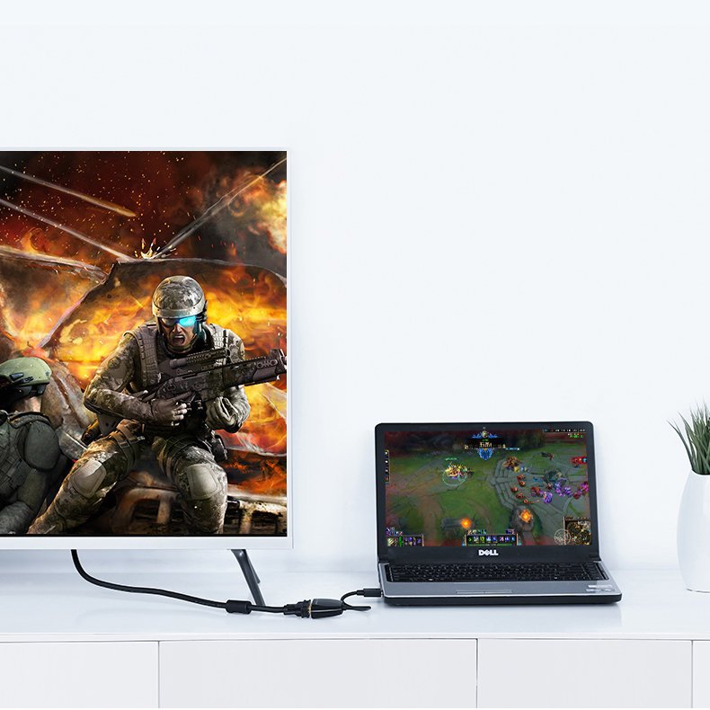 UGREEN HDMI Male to VGA Female Cable Converter without  Audio | 40253