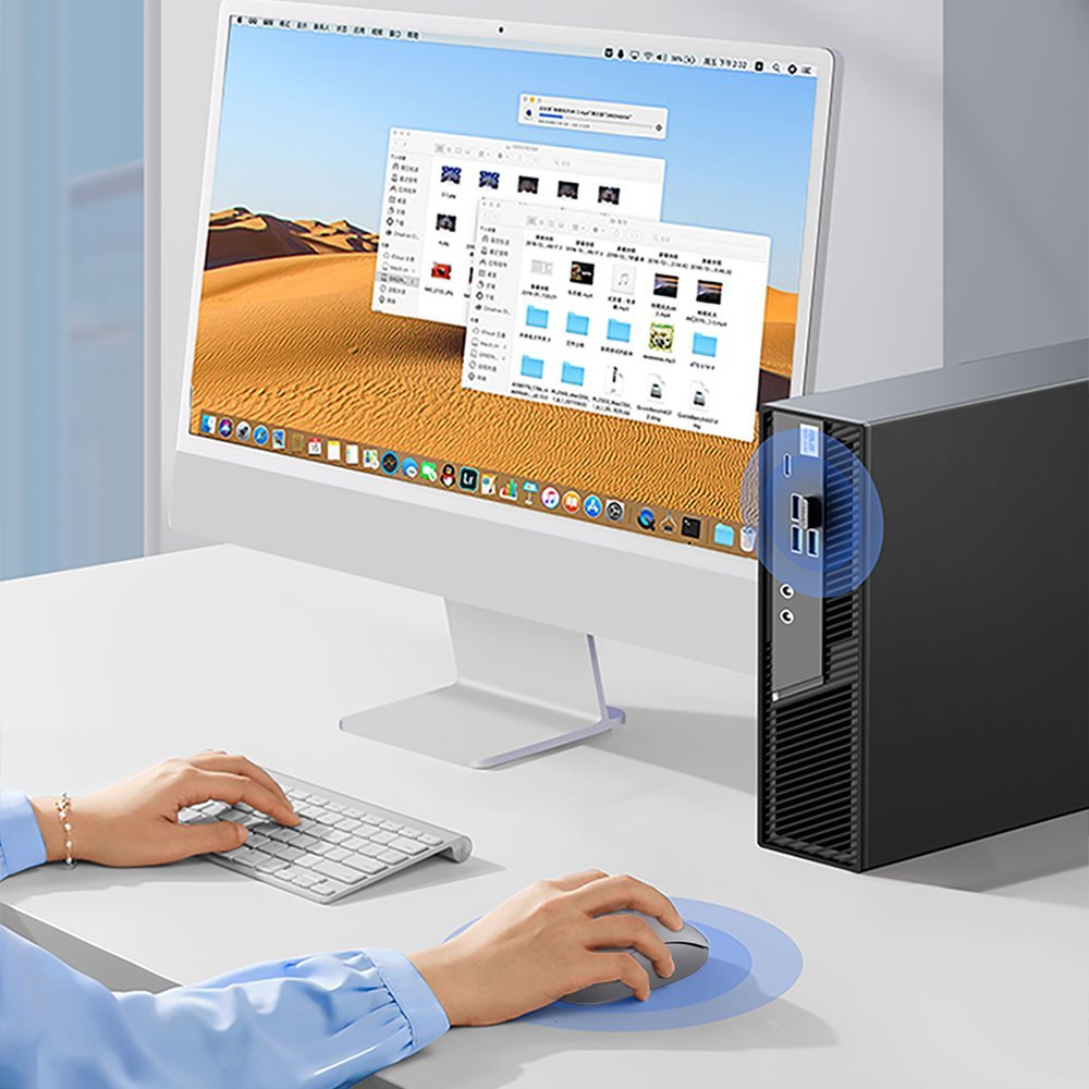 Ugreen 90669 USB 2.4GHz Wireless Mouse - Gray