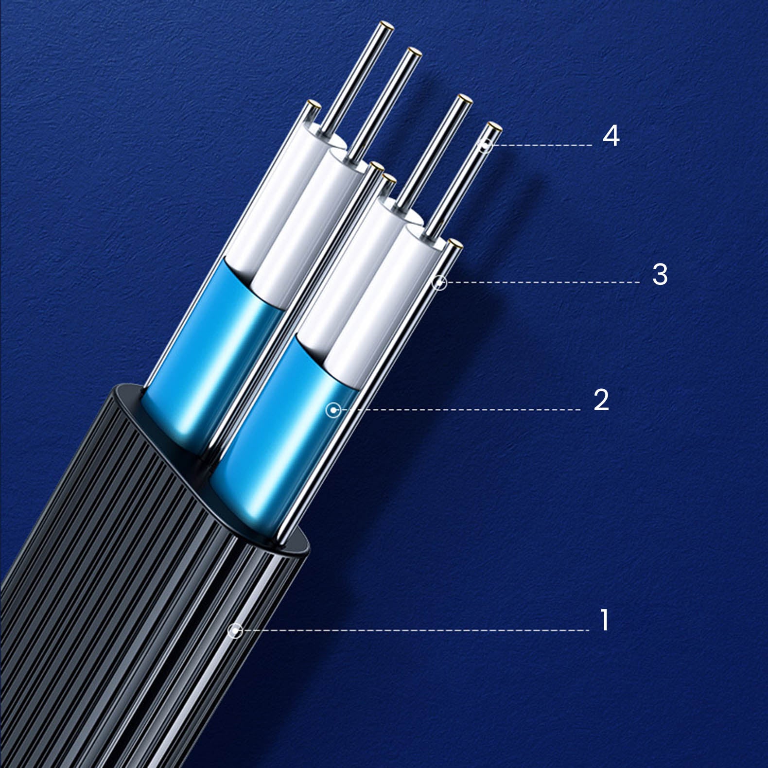 UGREEN - 30796 SATA 3.0 DATA CABLE 0.5M (BLACK)