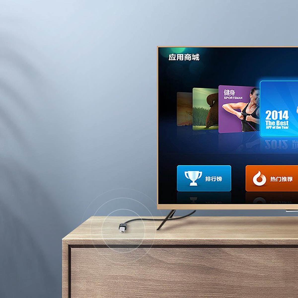 Ugreen cable cord extension adapter USB 3.0 (female) - USB 3.0 (male) 3M Black - 30127