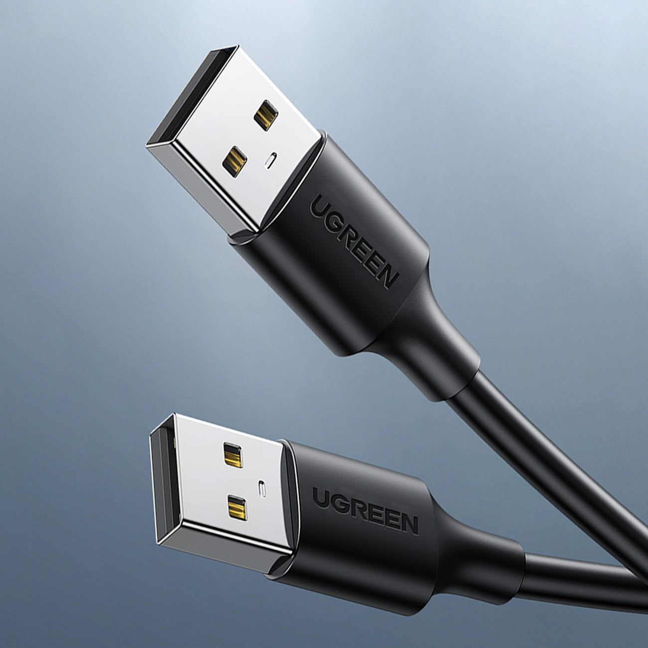 Ugreen USB cable - USB 2.0 480Mb/s 3M Black - 30136