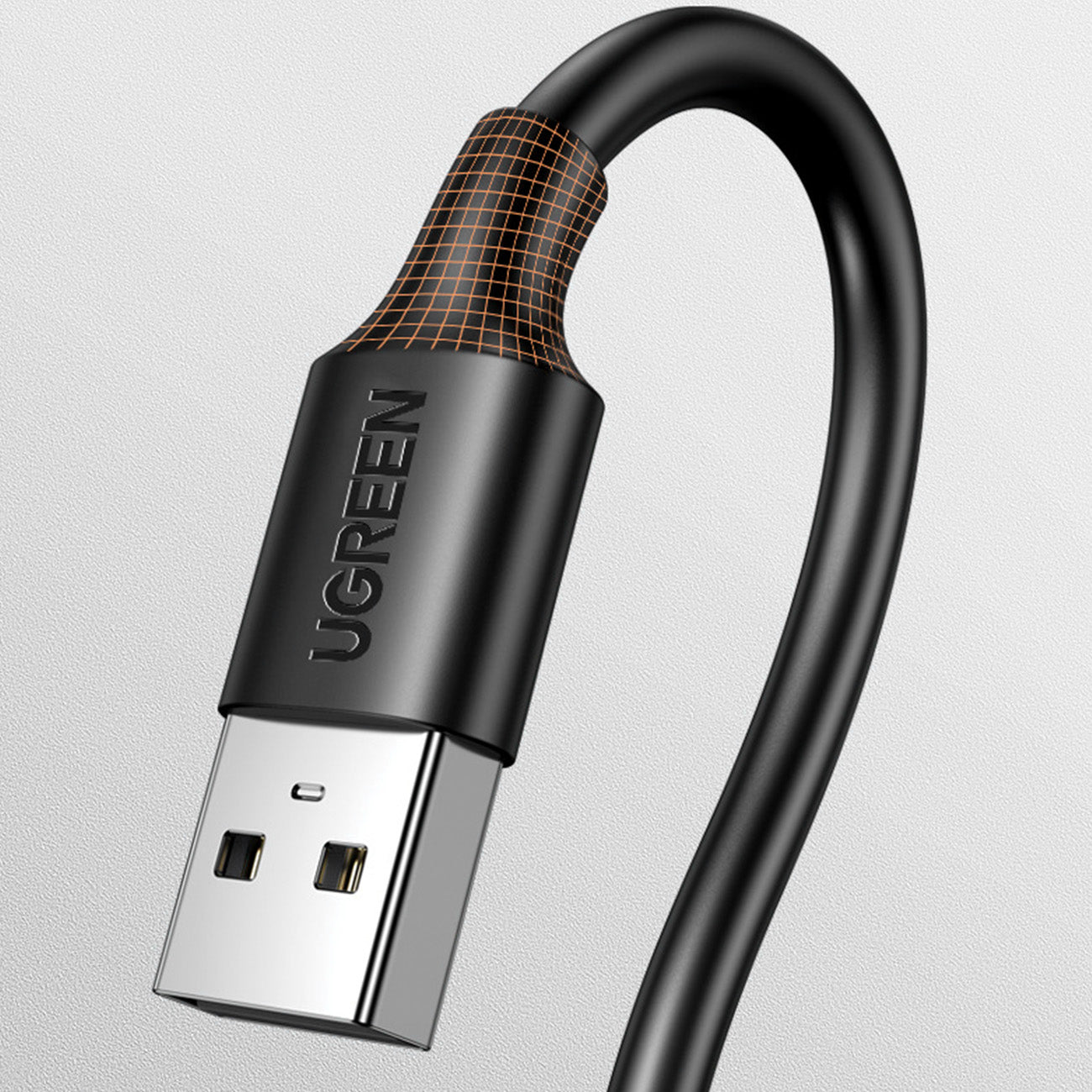 Ugreen USB cable - USB 2.0 480Mb/s 3M Black - 30136