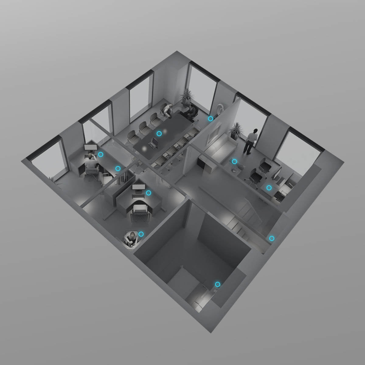 Ugreen Active Extension Cable USB-A (Male) - USB-A (Female) USB 2.0 480Mb/s 20M Black - 10324