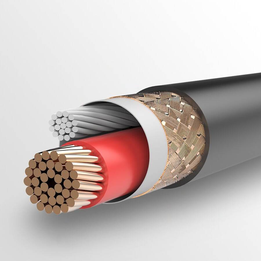 Ugreen Audio Cable XLR Microphone Cable (Female) - 6.35mm Jack (Male) 2M Black - 20719