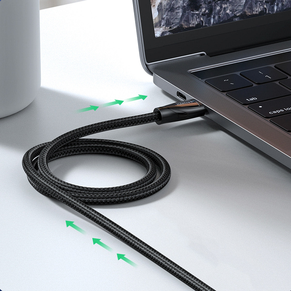 UGREEN HDMI MALE TO MALE CABLE WITH BRAIDED 8K 2.1 (2M) - 80403