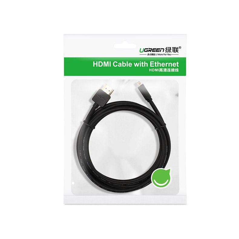 UGREEN 30102 Micro HDMI to HDMI Cable- 1.5M